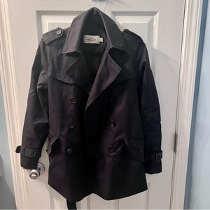 Coach Women’s Modern Short Trench Coat XS